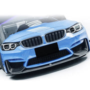 Carbon-Look Front Bumper Lip for BMW M3/M4 F80/F82/F83 2015-2020
