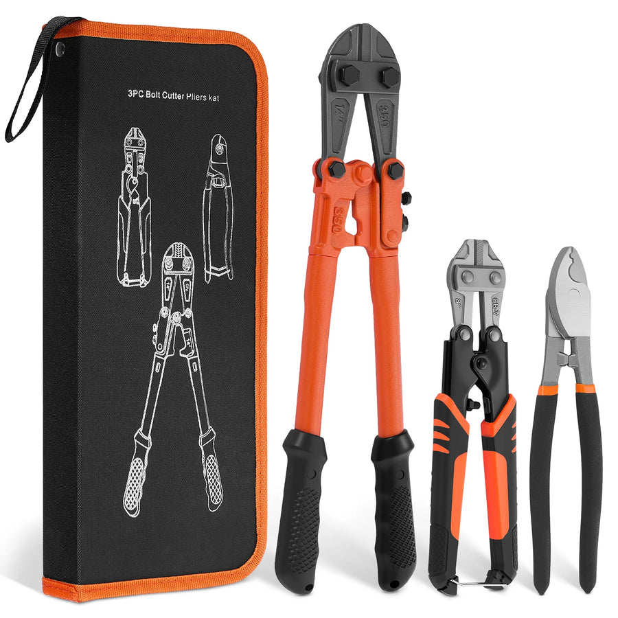 Heavy-Duty Bolt & Cable Cutter Set