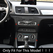 Carbon-Fiber-Style Console Trim for 2012–2018 Audi Q3 8U