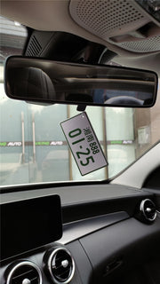 Japanese License Plate-Style Hanging Car Air Freshener