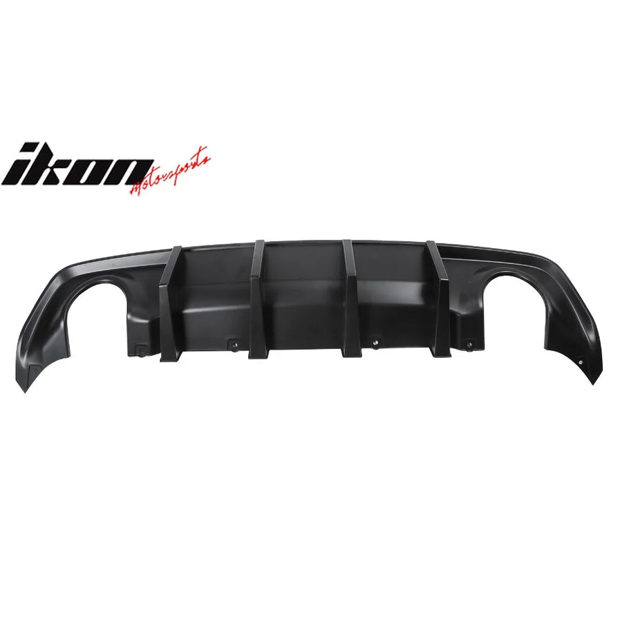Matte Black Rear Bumper Diffuser for 2020–2023 Dodge Charger