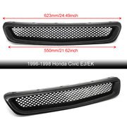 Black Front Grille for Honda Civic EK EJ 1996-2003