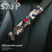 JDM-Style Plush Seat Belt Shoulder Pads – 2-Piece Set