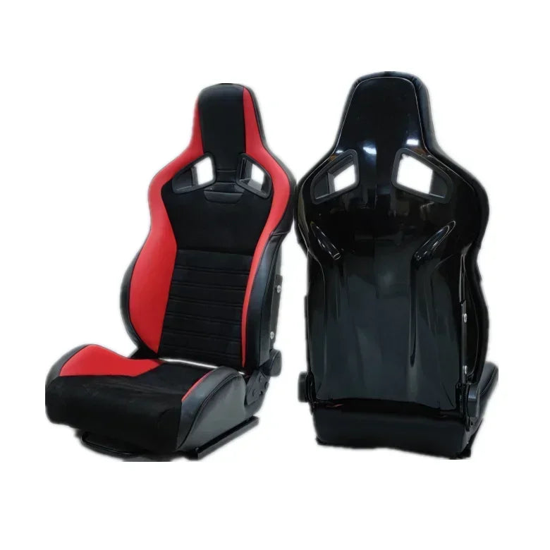 2-Piece Adjustable Racing Seat Set – PVC & Shell Options
