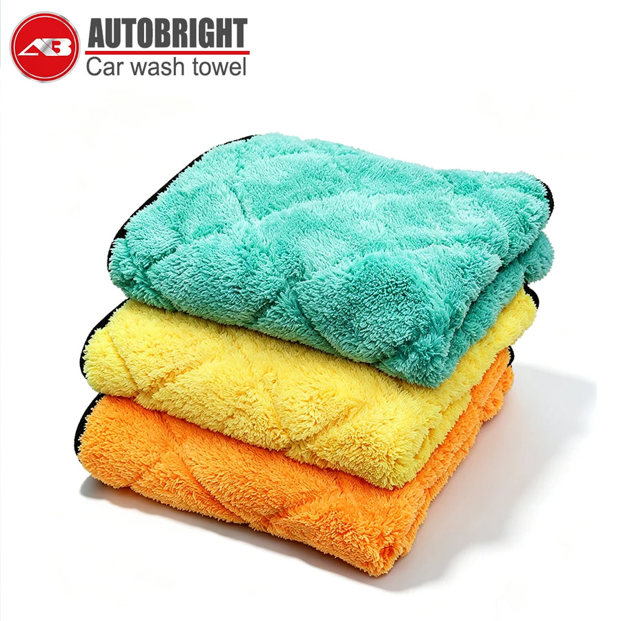 850 GSM Quilted Microfiber Detailing Towel, 40 x 40 cm