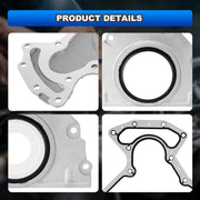 Rear Crankshaft Seal Cover Kit for GM LS 4.8L 5.3L 6.0L 6.2L Chevrolet GMC 12633579