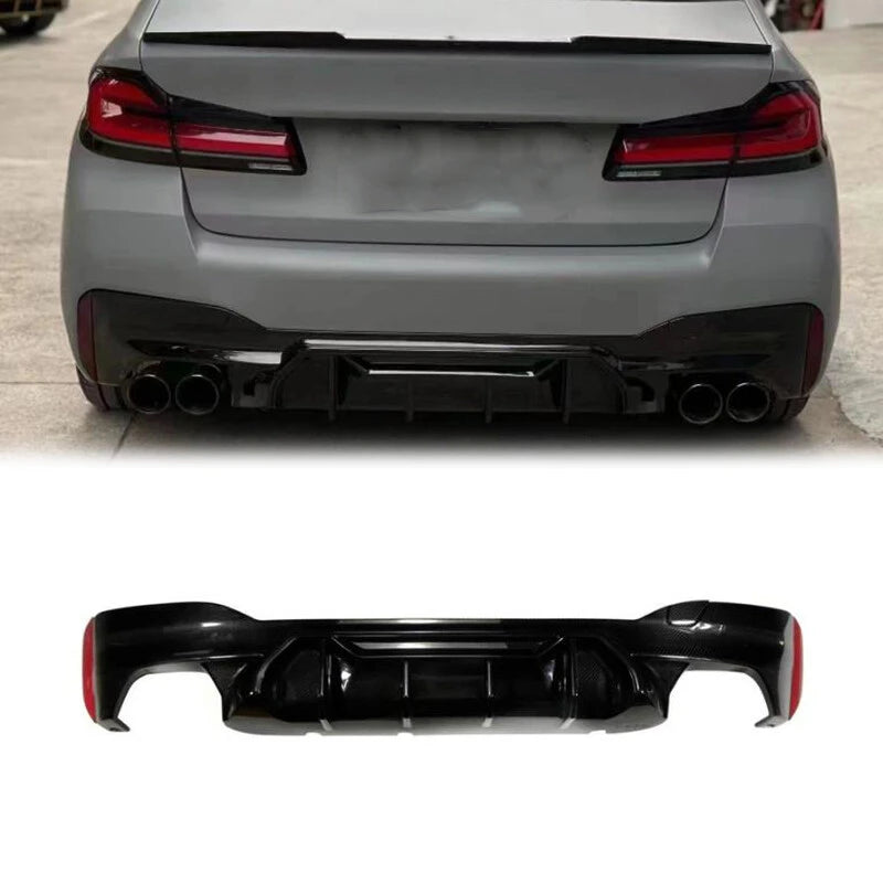 BMW 5 Series G30/G31/G38 M Sport M5-Style Rear Diffuser – 2017–2023