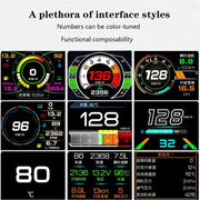 K10 OBD2 Car Head-Up Display and Digital Performance Gauge