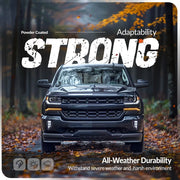 Front Bumper Face Bar with Holes for 2016–2019 Chevrolet Silverado 1500