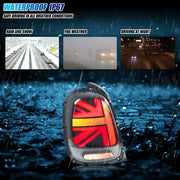 MINI Cooper F55/F56/F57 Union Jack LED Tail Light Pair – 2014–2023