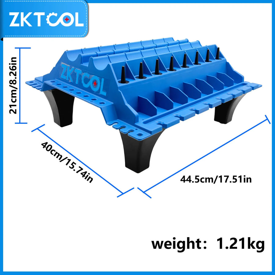 Automobile Placement Tool, Engine Cylinder Head Assembly Organizer Valve Standing Tool, Gift for Father, Diy