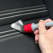 5-Piece Silver Detailing Brush Set with Tapered Bristles