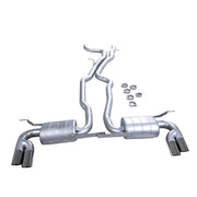 304 Stainless Steel Valved Cat-Back Exhaust System for touareg 7l 6.0L w12 2004-2010