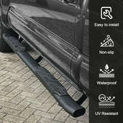 4.3 in Curved Running Boards for 2005–2026 Nissan Frontier Crew Cab