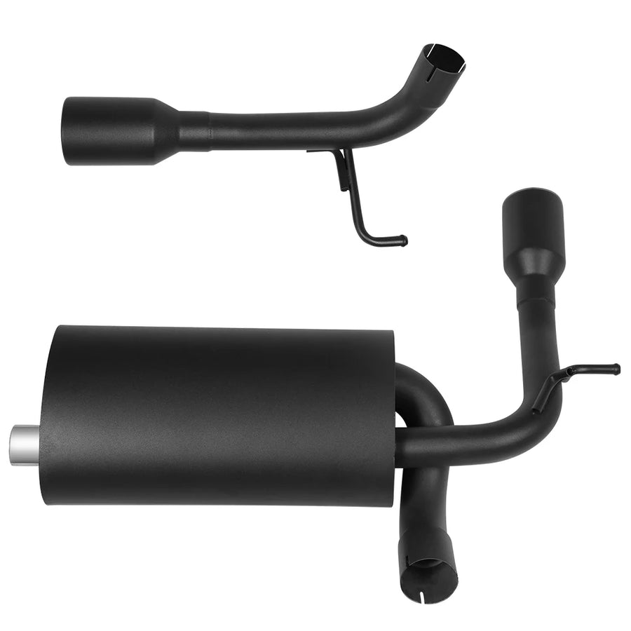 Jeep Wrangler JK/JL Axle-Back Exhaust Muffler System – 2007–2023