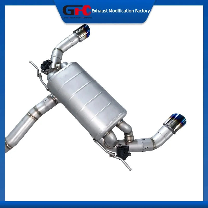 Stainless Steel Valved Cat-Back Exhaust System for BMW 440i xDrive F33 3.0T 2017-2020