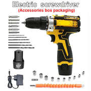 12V Cordless Drill and Screwdriver Set – Select Kit