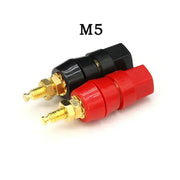 M5-M10 Battery Binding Post Terminal Set - Red and Black