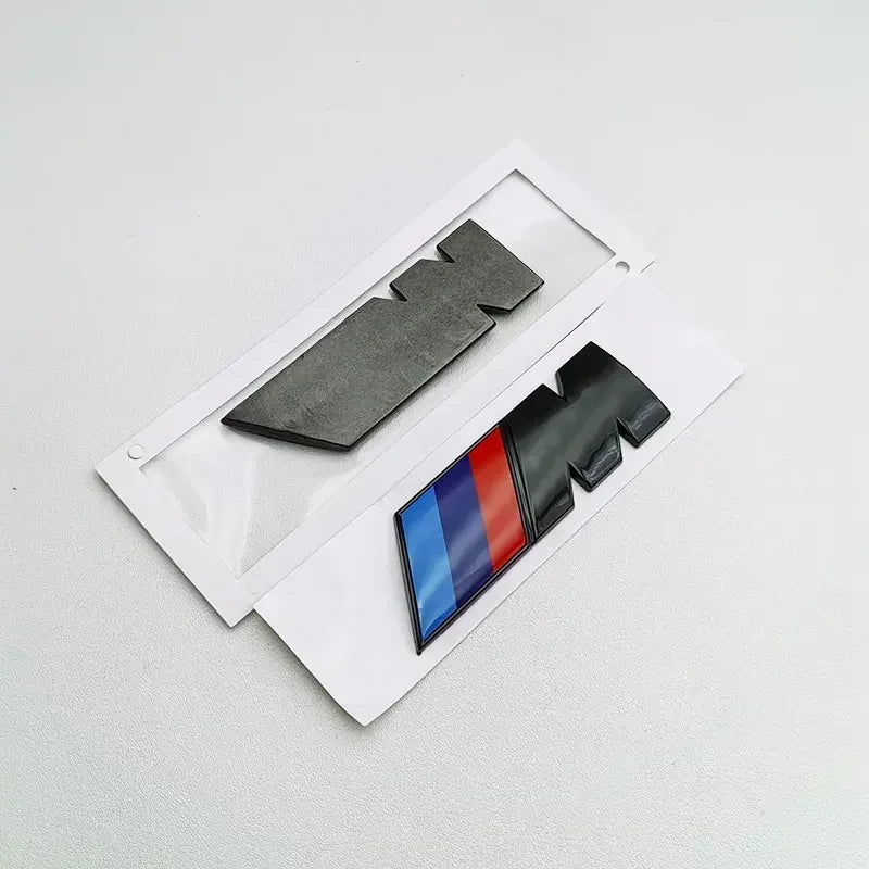 BMW M Fender and Rear Trunk Emblem Badge Sticker