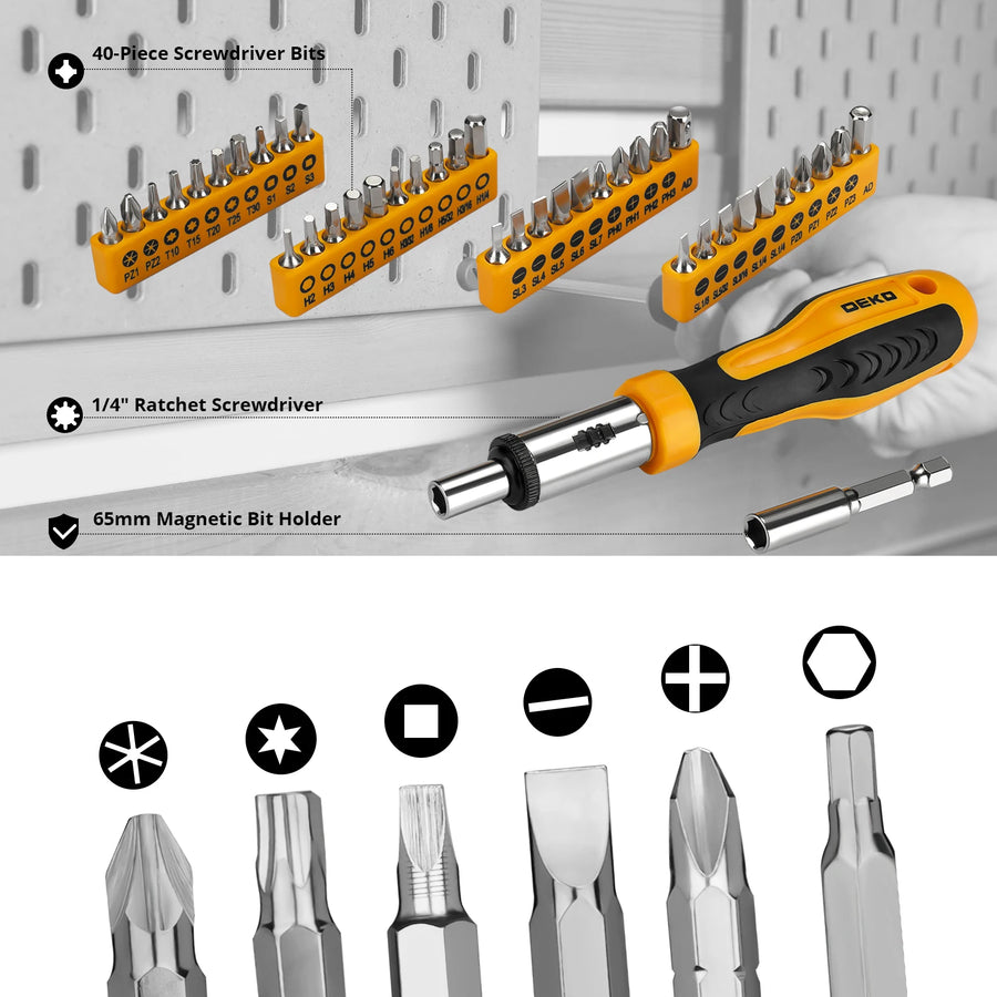 228-Piece Automotive Socket and Hand Tool Set with Carry Case