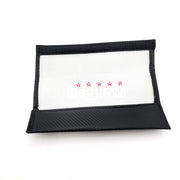 5-Star JDM Leather Seat Belt Shoulder Pads - Pair