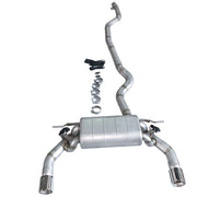 Stainless Steel Valved Cat-Back Exhaust System for BMW 440i xDrive F33 3.0T 2017-2020