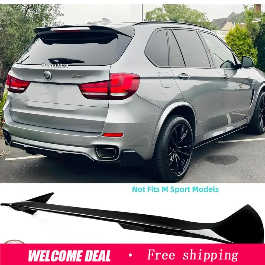 Gloss Black Rear Roof Spoiler for 2014–2018 BMW X5 F15