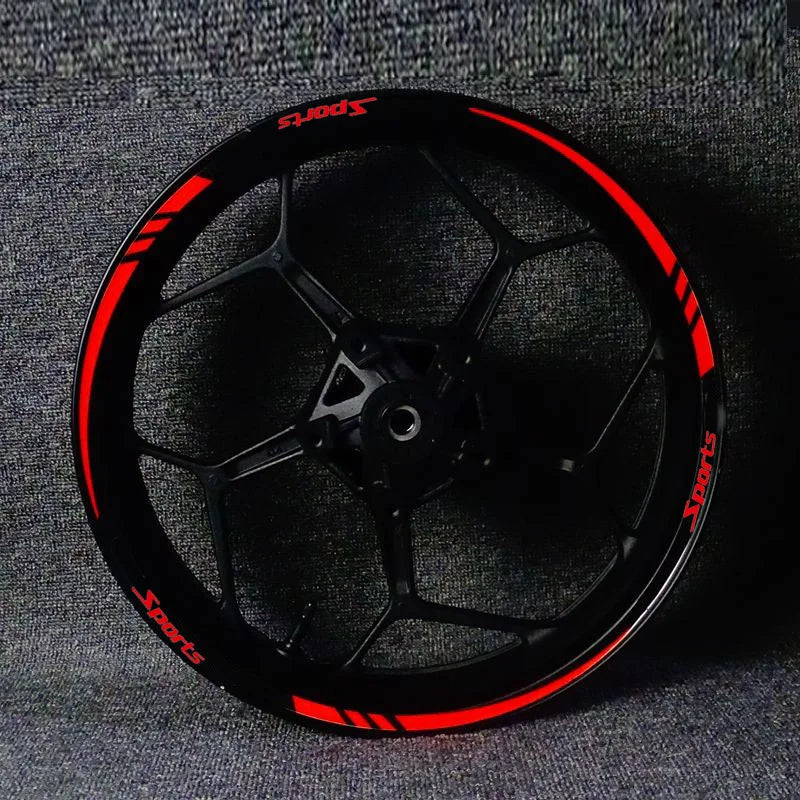 18-Inch Reflective Wheel Rim Stripe Decal