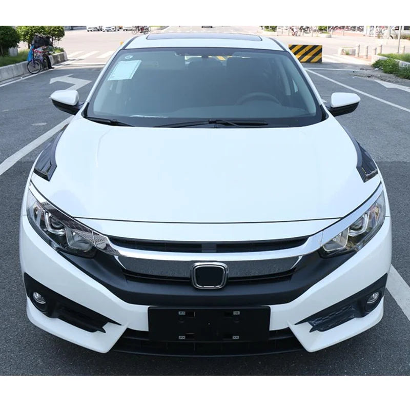 Hood Scoop & Vent Trim for Honda/Audi/Jeep/Mazda/Tesla/Peugeot Civic/Model 3/A3