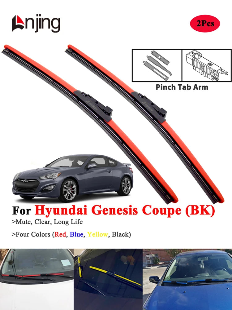 Windshield Wiper Blade Set for Hyundai Genesis Coupe 2008-2016