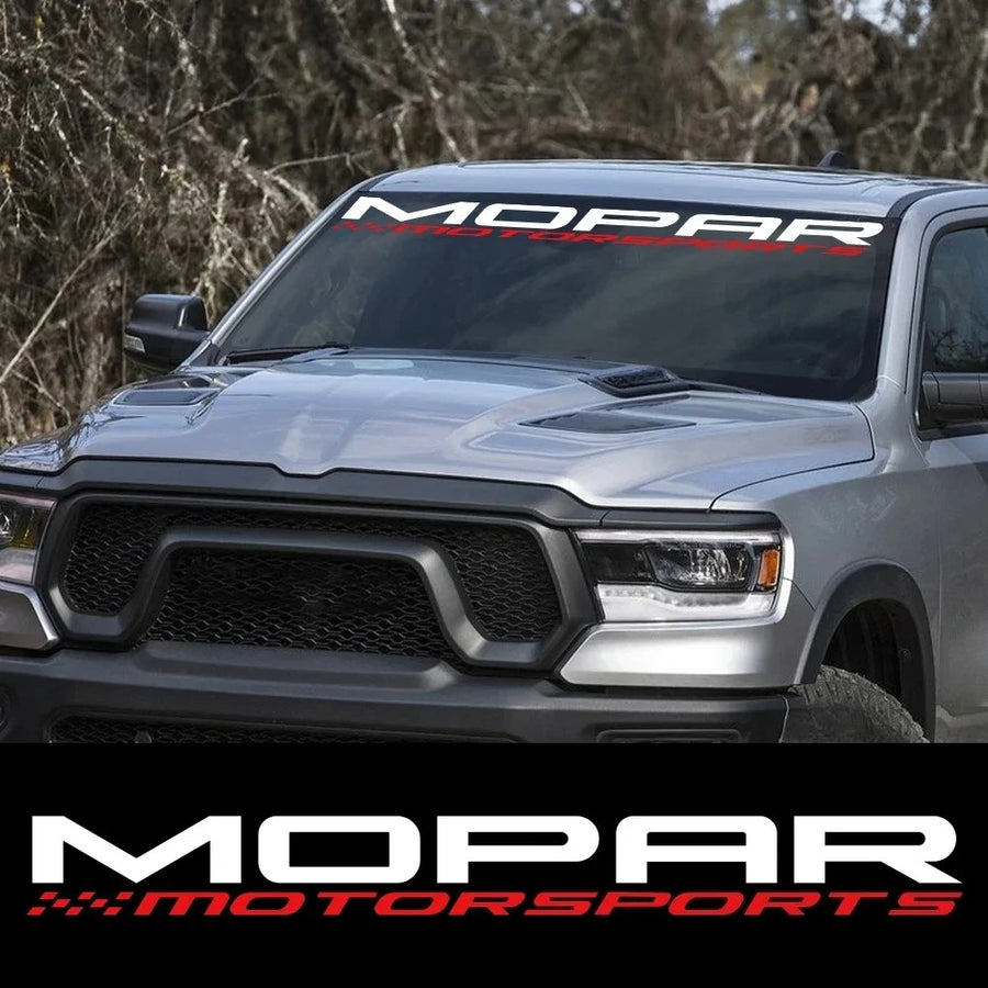 MOPAR Motorsport Windshield Decal for 2017–2023 Ram Trucks