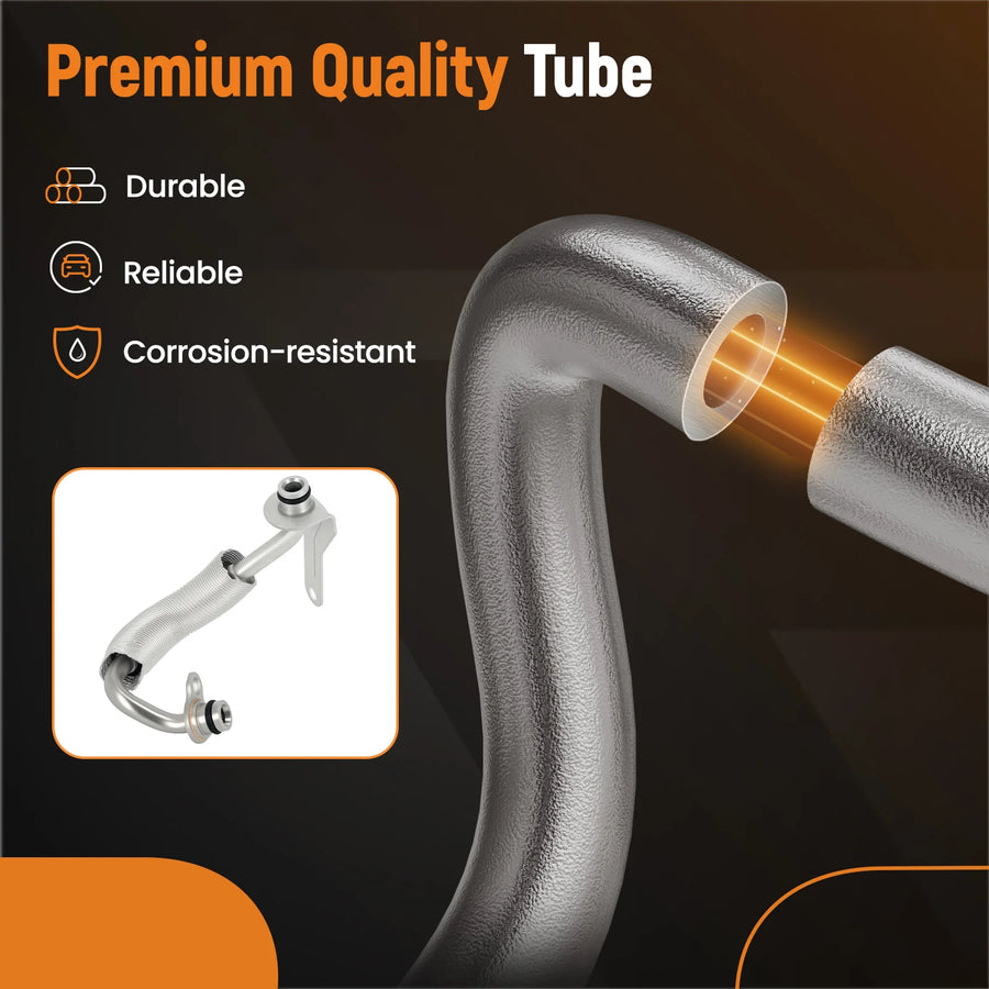 Engine Cooling Hose for BMW 320i 328i xDrive F30 F35 2.0L Turbo Feed Line