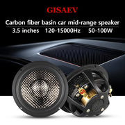 3.5-Inch Carbon-Fiber Cone Car Midrange Speaker