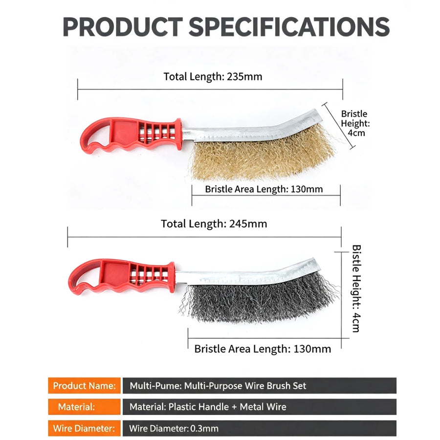 Wire Cleaning Brush Options for Metal & Rust Removal