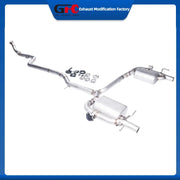 Stainless Steel Valved Cat-Back Exhaust System for Mercedes-Benz C-Class 2019-2024