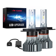 H4/9003/HB2 Headlight Bulb Pair – 120W – 6500K