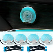 Stainless-steel Door Speaker Cover Trim for Mercedes-benz C-class, E-class and Glc