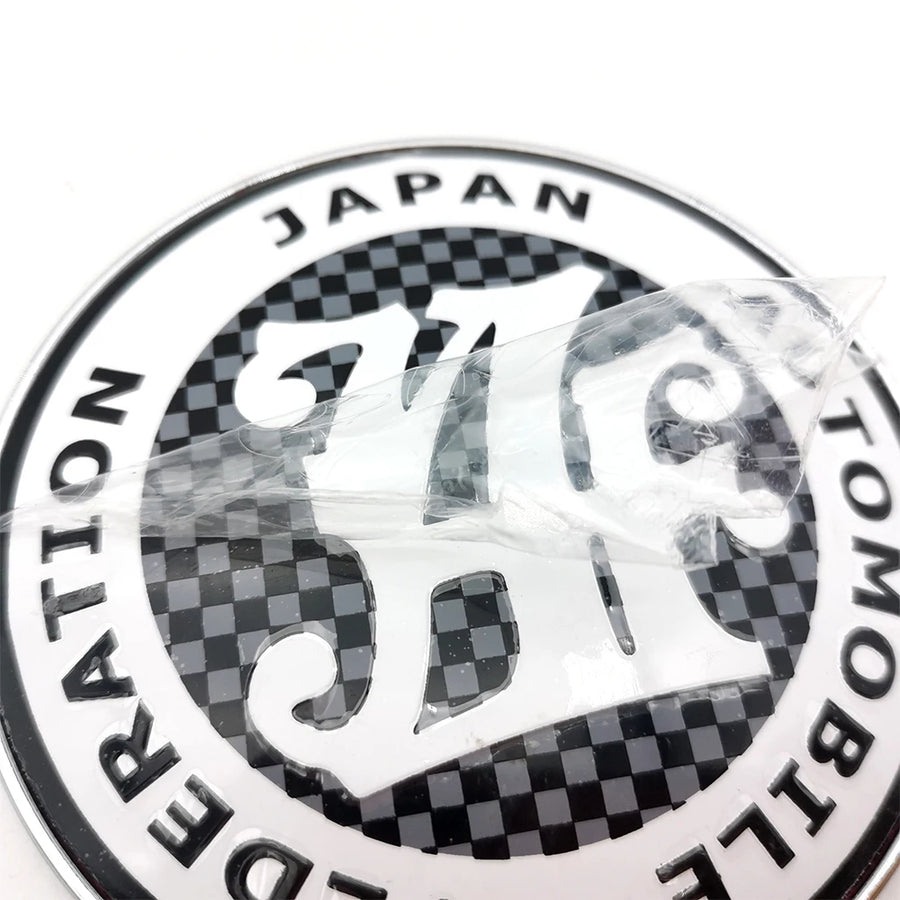JAF-Style 82 mm Metal Front Grille Badge