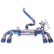 Titanium Alloy Valved Cat-Back Exhaust System for Volkswagen Golf R MK7 2018-2022