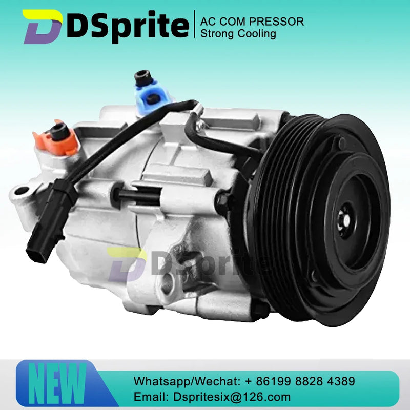 A/C Compressor & Clutch for Jeep Liberty 2006-2008 & Dodge Nitro 2007-2008
