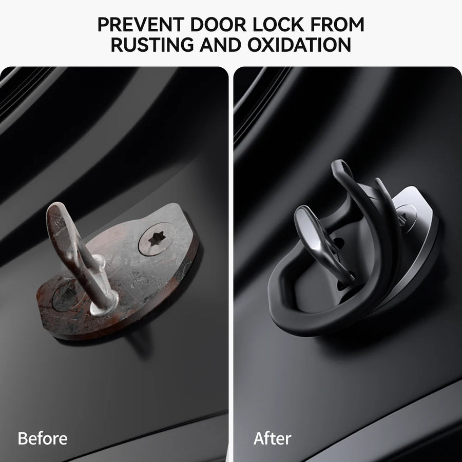 Door Lock Latch Silicone Cover for Tesla Model 3/Y Highland Juniper