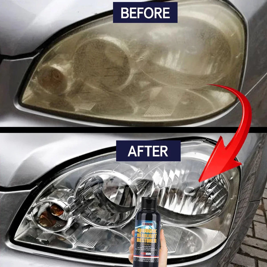 Headlight Lens Restoration Kit – 100 ml