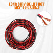 Red and Black Car Speaker Wire – 5m or 10m