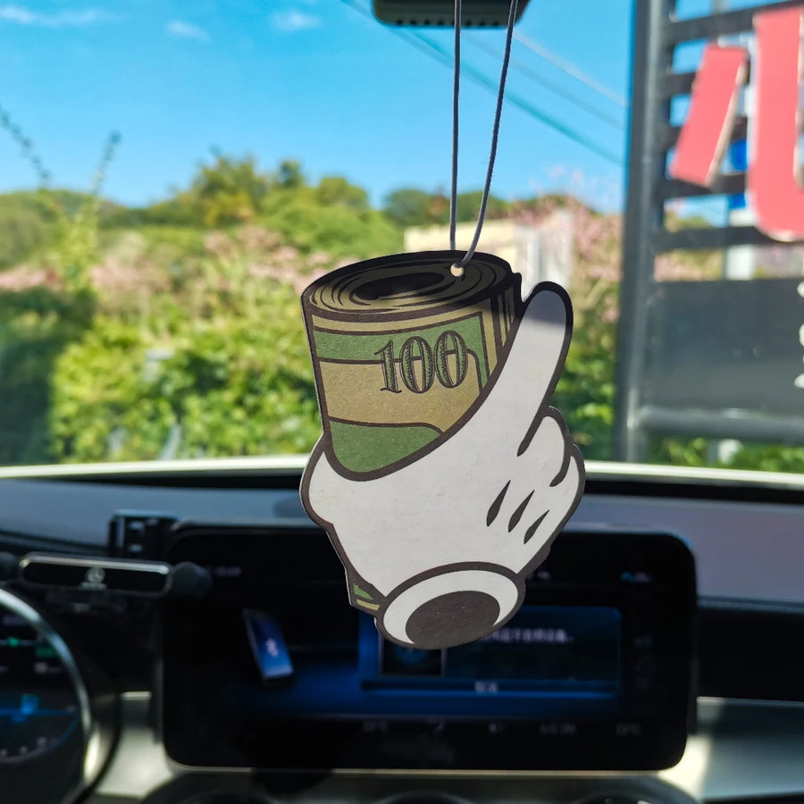 Initial D and JDM-Style Hanging Car Air Freshener