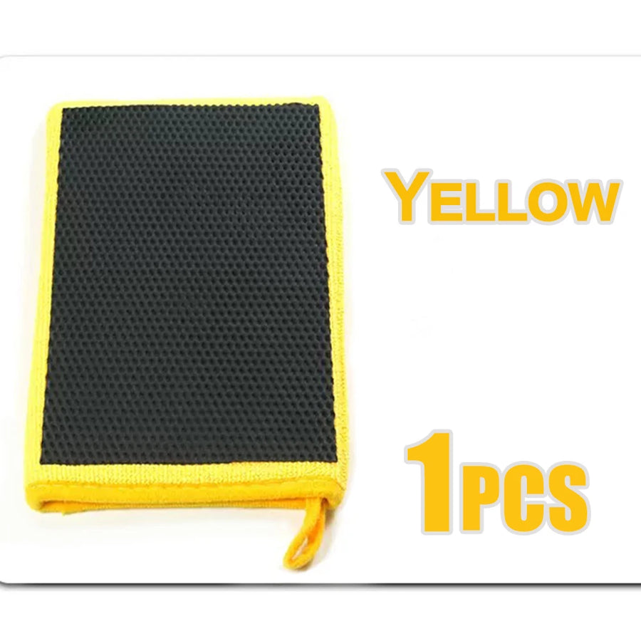 Honeycomb Clay Mitt for Car Paint Decontamination
