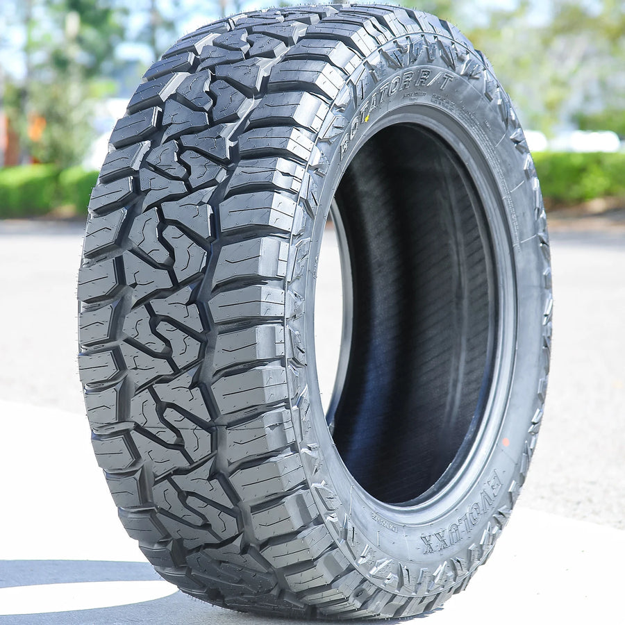 305/55/R20 Light Truck Rugged Terrain Tire Load Range F Evoluxx Rotator R/T