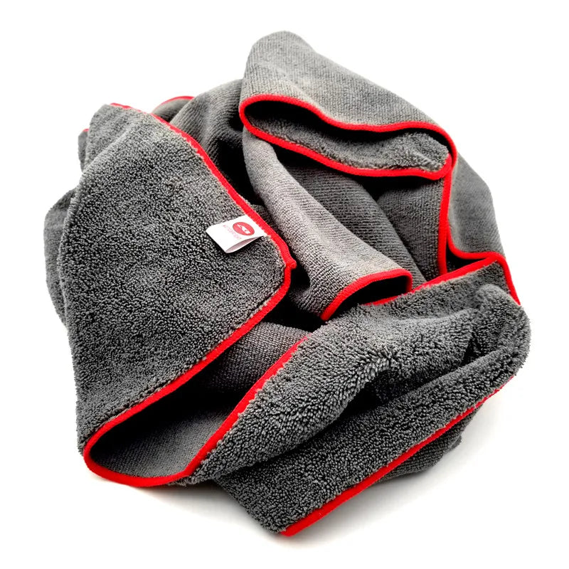 400 GSM Double-Layer Microfiber Car Cleaning Towel
