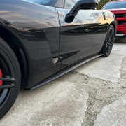 Side Skirt Extension Kit for Chevrolet Corvette C6 Base 2005-2013