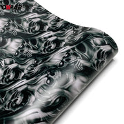 Skull Graphic Automotive & Motorcycle Vinyl Wrap