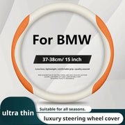 Steering Wheel Cover for BMW 3 4 5 7 Series E46 E90 E87 F20 F22 F45 F30